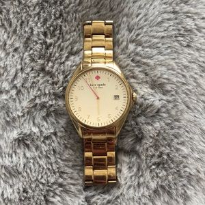 Gold Kate Spade watch